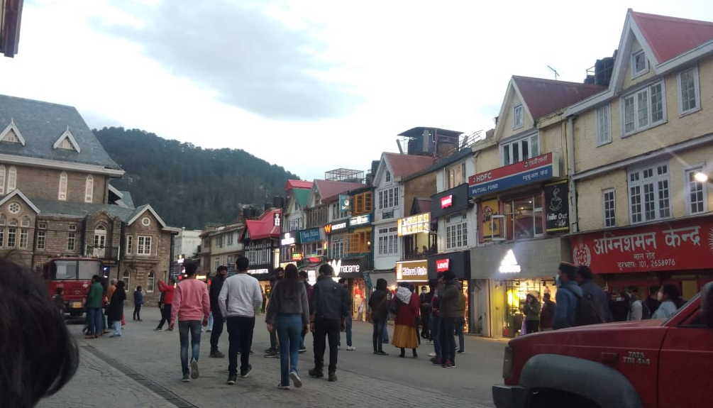 Mall Road Shimla